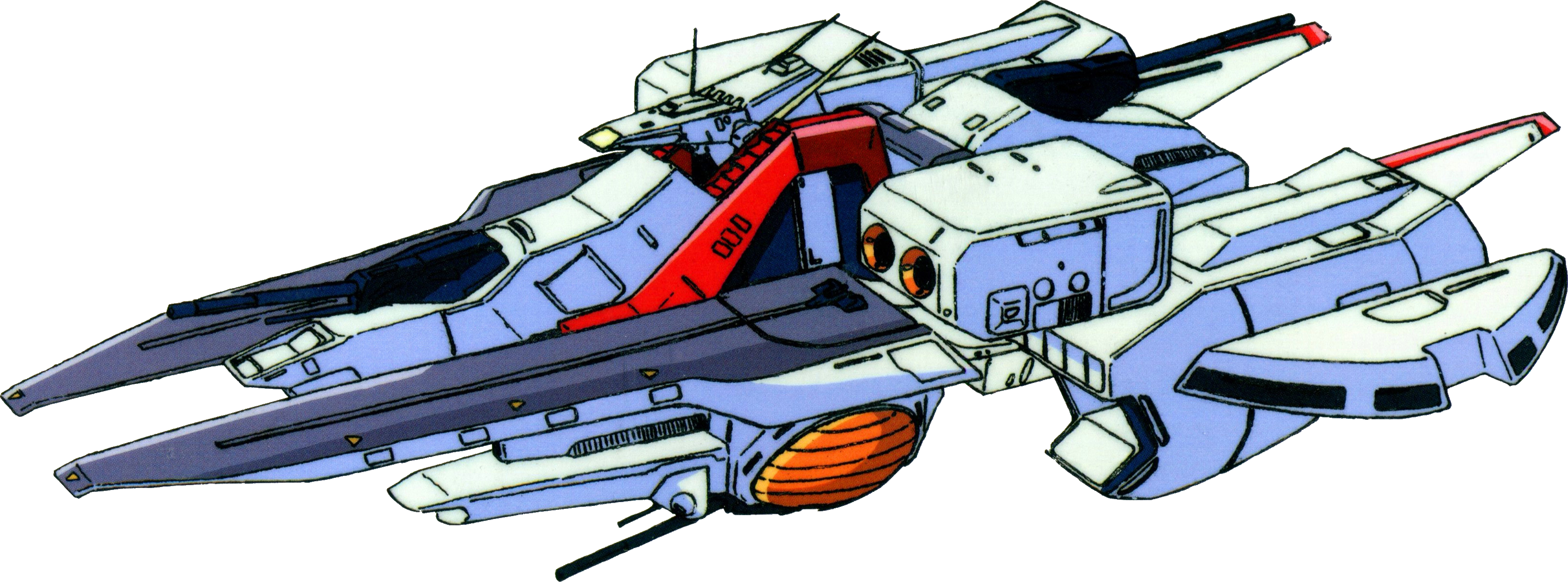 The Argama from Mobile Suit Zeta Gundam